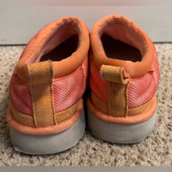 UGG Tasman LTA quilted puffer slippers in orange, 9 - Picture 7 of 10